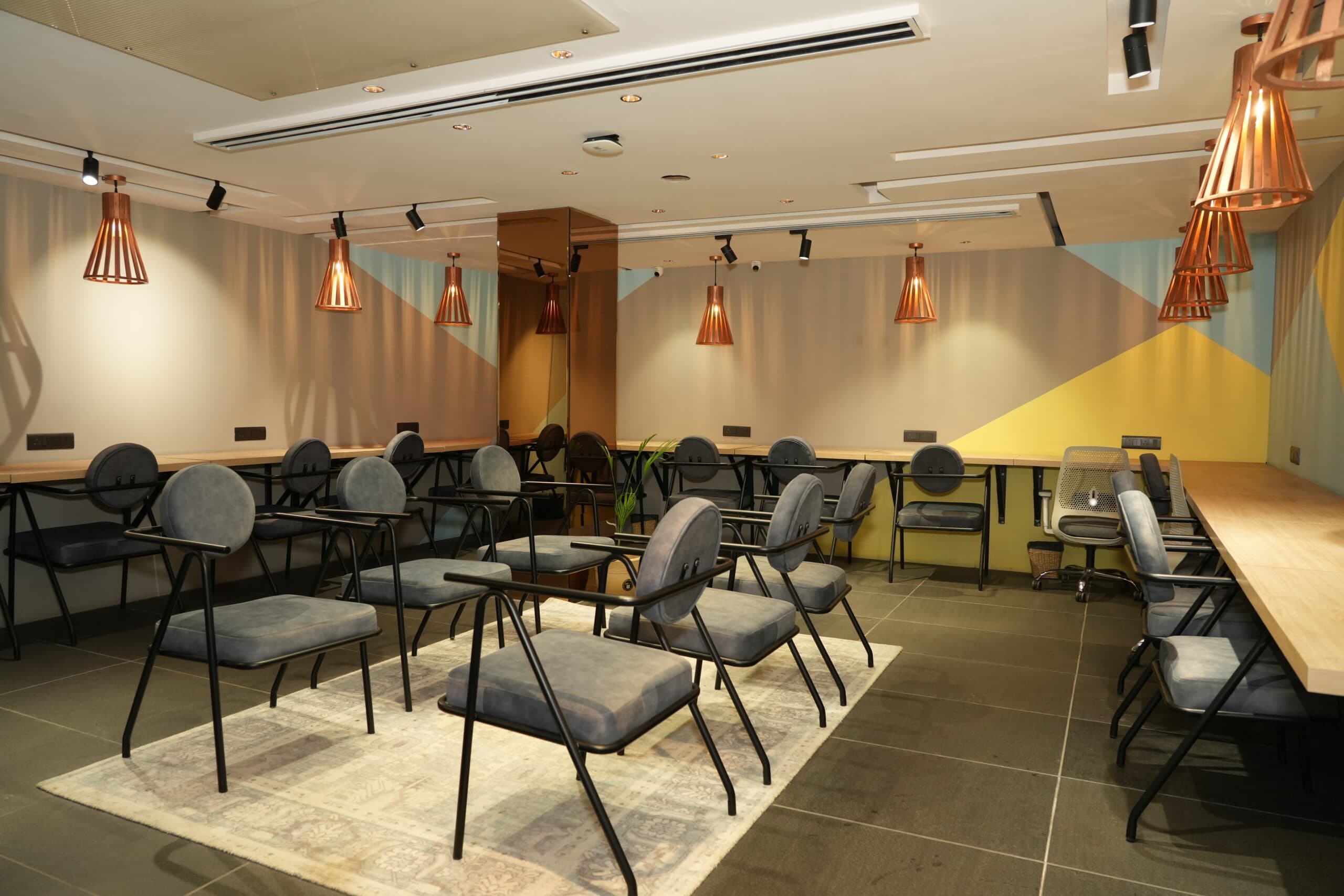 A meeting space at COVYOM